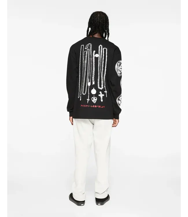 Icecream Icecream Pawn Shop LS knit black