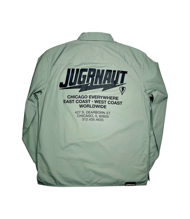 Jugrnaut Jugrnaut Triumph Button Up Olive