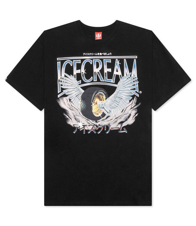 Icecream icecream heaven SS Tee black