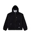Icecream Icecream Grin Zip Front Hoodie Black