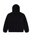 Icecream Icecream Grin Zip Front Hoodie Black