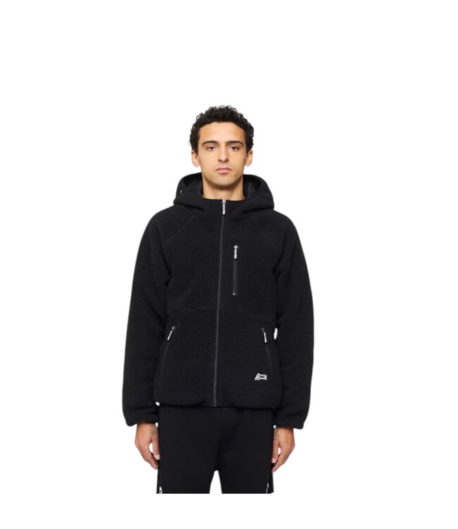 Icecream Icecream Grin Zip Front Hoodie Black