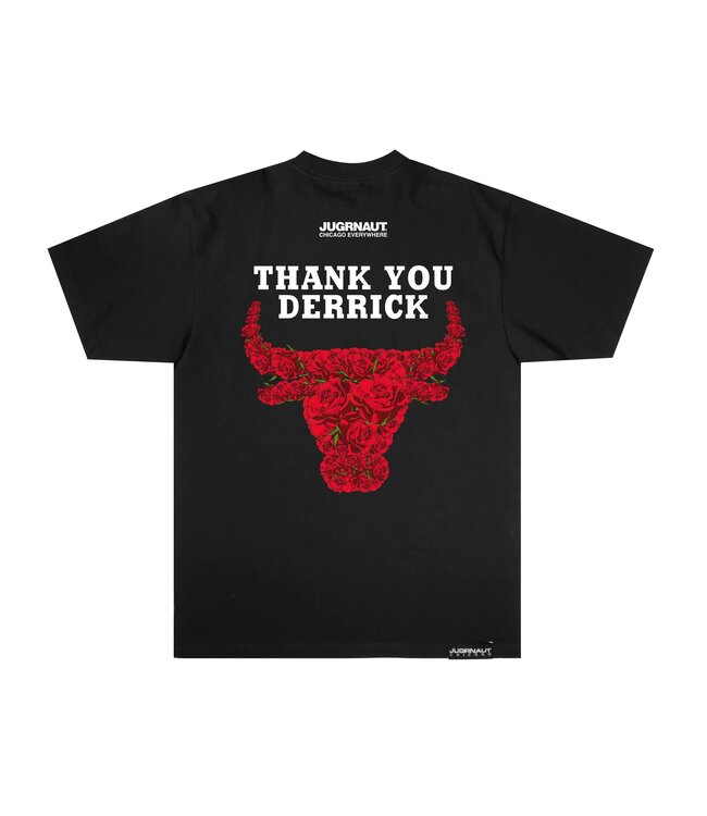 Jugrnaut Jugrnaut Thank You D Rose Crib Tee Black