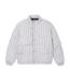 Vintage/ Re-Sale Vintage Kenny Stussy Stripe Down Puffer Jacket Bone White