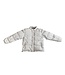 Vintage/ Re-Sale Vintage Kenny Stussy Stripe Down Puffer Jacket Bone White