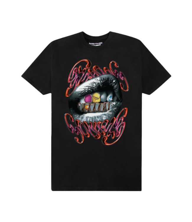 Paper Planes Paper Planes Grillz Tee Black