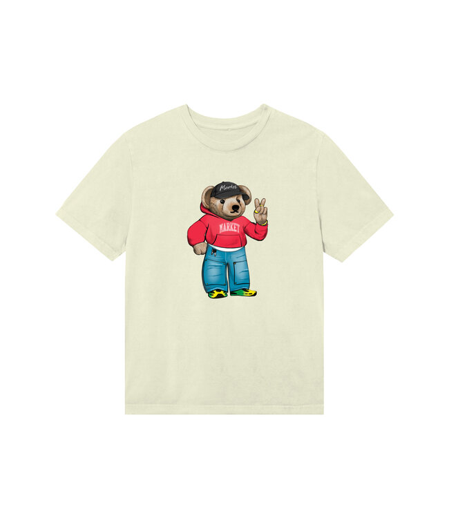 Market Market Fit Check Bear Tee Butter Cream