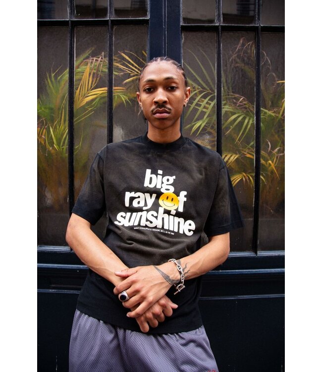 Market Market Smiley Sunshine Tee Black