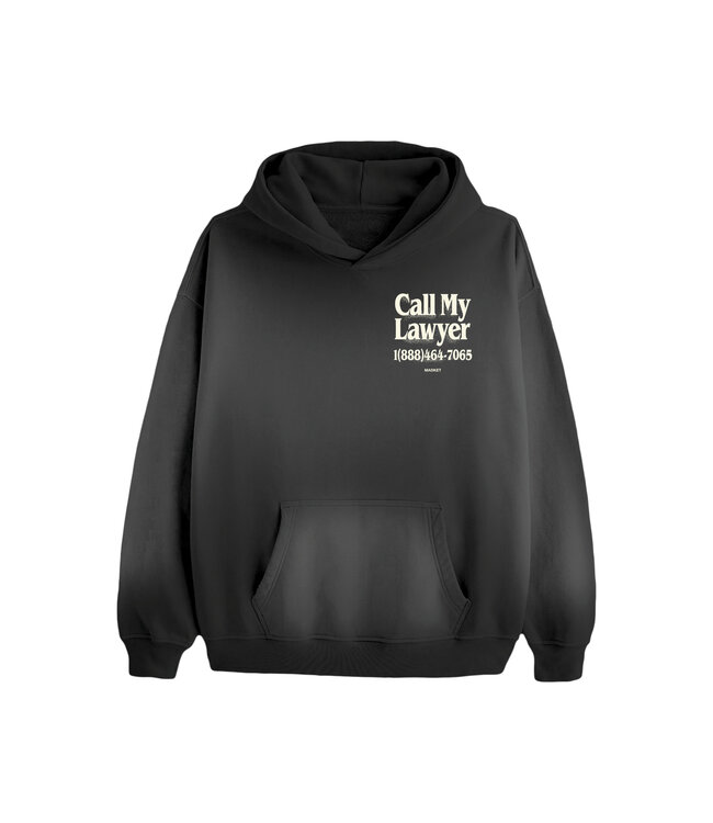 Market Market Call My Lawyer 3D Hoodie Black