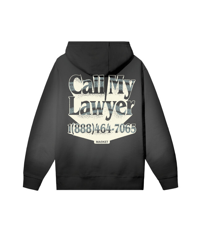 Market Market Call My Lawyer 3D Hoodie Black