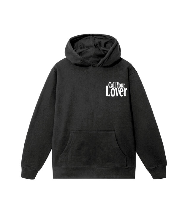 Market Market Call My Lover Hoodie Washed Black