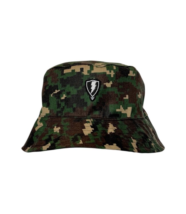 Jugrnaut Panels x Jugrnaut Hand Made Pocket  Digital Camo bucket OSFM