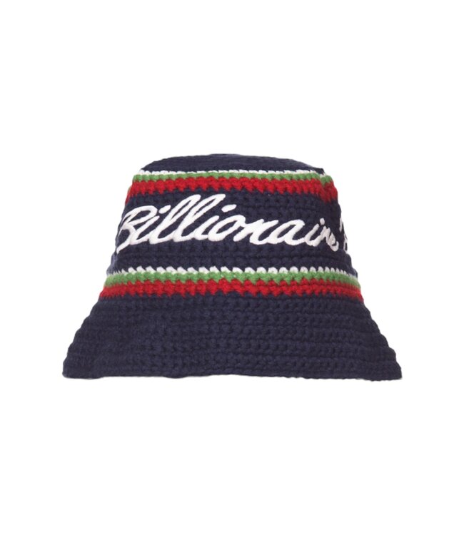 BBC BBC BB Bucket Hat Navy Peony