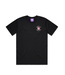 Jugrnaut Jugrnaut Pink Roses Tee Black
