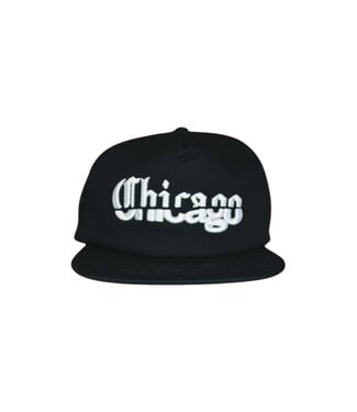 Jugrnaut Jugrnaut 5 Panel Tribune/Sun-Times Unstructured  Snapback Hat Black