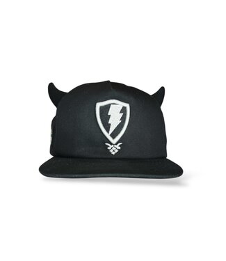 Jugrnaut Panels Horns Shield/Roses Unstructured Cap
