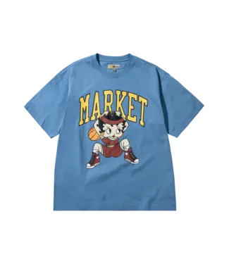 Market Market BETTY BOOP DUNKING T-SHIRT Blue