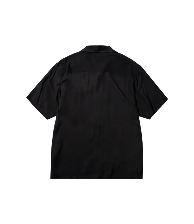 Market Market SMILEY CHERRIES SS BUTTON-UP Black