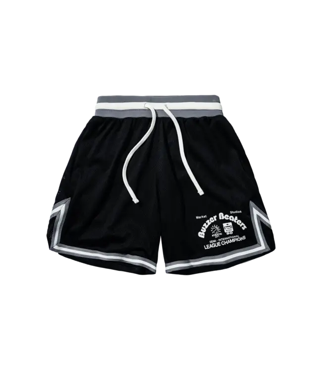 Market Market BUZZER BEATERS GAME SHORTS Black