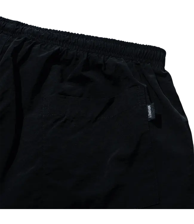 Market Market SMILEY CLASSIC TECH SHORTS Black