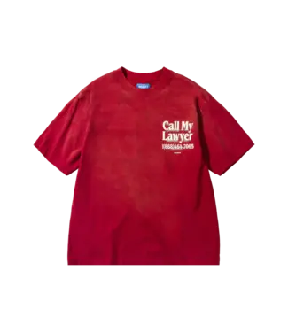 Market Market CALL MY LAWYER 3D T-SHIRT Candy Red