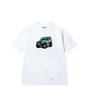 Market Market 4x4 BEAR T-SHIRT white