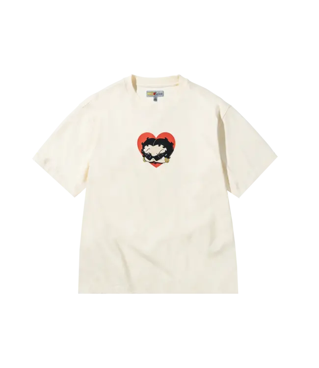Market Market BETTY BOOP SWEETHEART T-SHIRT Cream