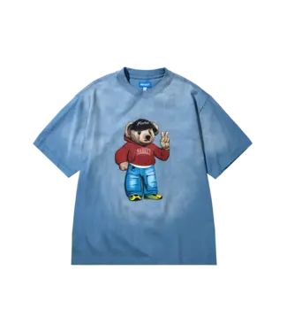 Market Market FIT CHECK BEAR T-SHIRT Blue