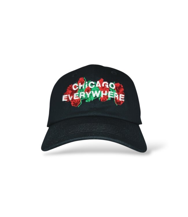 Jugrnaut Jugrnaut Chi Roses Sportsman Hat Black