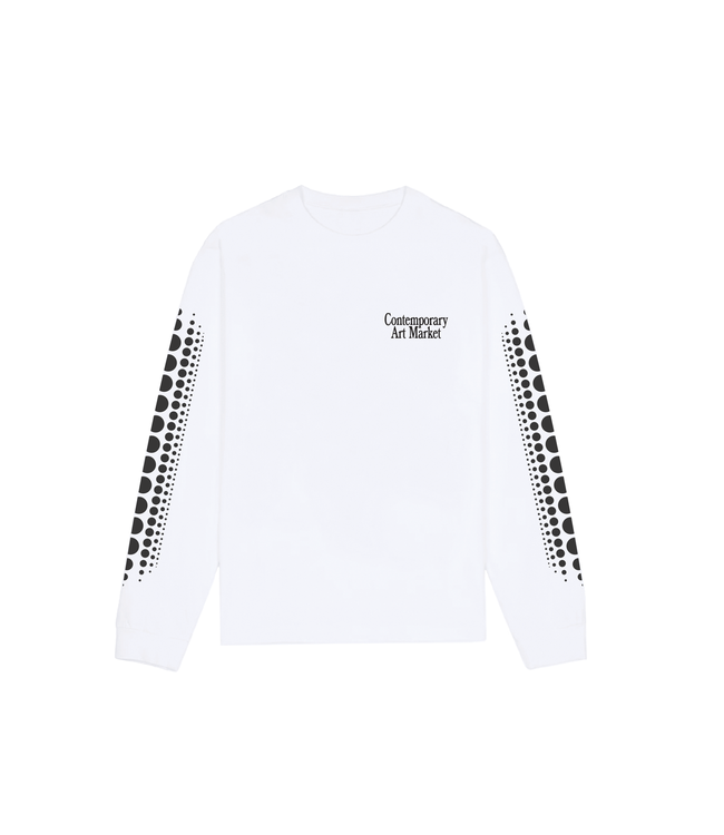 Market Market Studios Infinity Gourd L/S Tee White