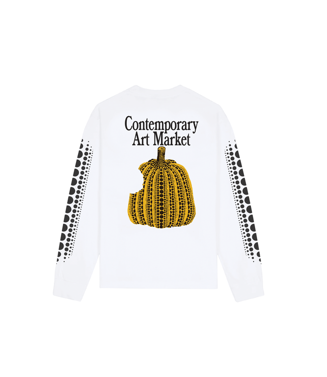 Market Market Studios Infinity Gourd L/S Tee White
