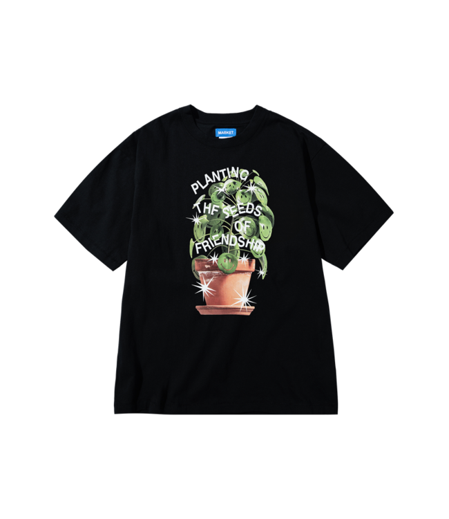 Market Market Seeds of Friendship Tee black