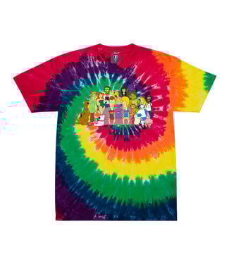 Jugrnaut Jugrnaut Puff Pals Tee Tie Dye Classic Rainbow