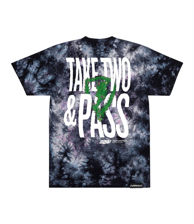 Jugrnaut Jugrnaut Puff Pals Tee Tie Dye Milky Way