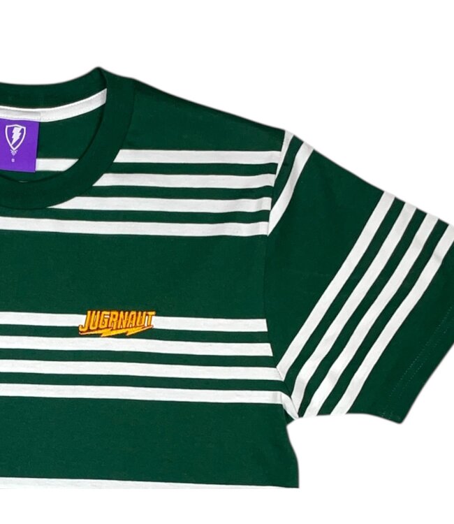 Jugrnaut Jugrnaut Triumph Embroidered Striped Shirt