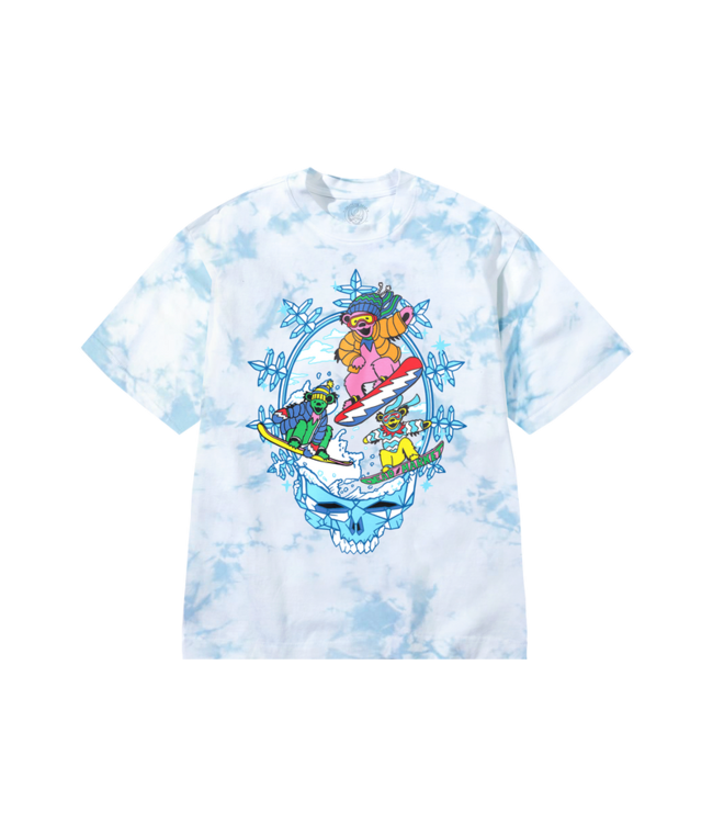 Market Market GD SNOWFLAKE Tee Blue Tie Dye