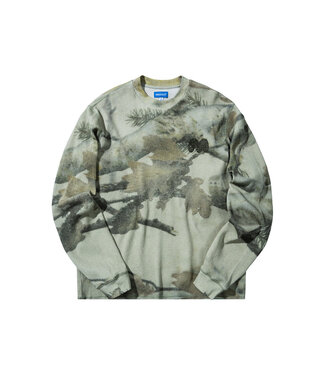 Market Market WORLDWIDE THERMAL L/S Tee Washed Camo