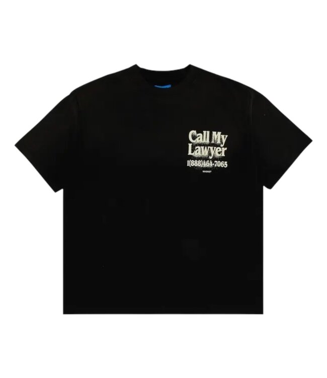 Market Market Call My Lawyer 3D Tee Pirate Black