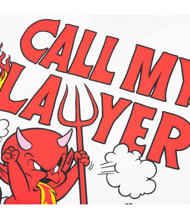 Market Market Hot Stuff Call My Lawyer Tee White