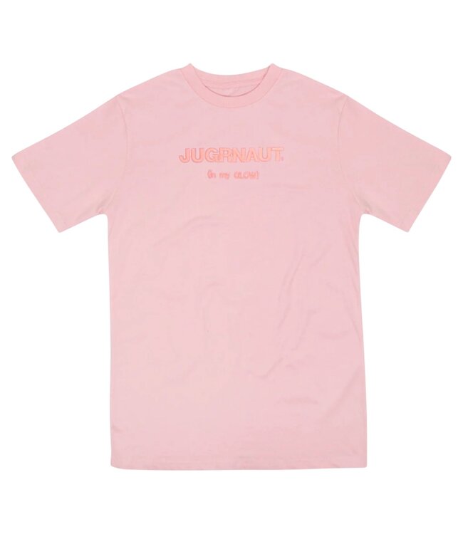 Jugrnaut Jugranut Helvetica Tee Pink /Glow