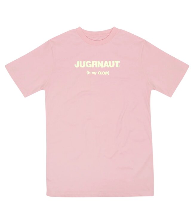 Jugrnaut Jugranut Helvetica Tee Pink /Glow