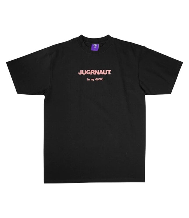 Jugrnaut Jugrnaut Helvetica Tee Black/Glow