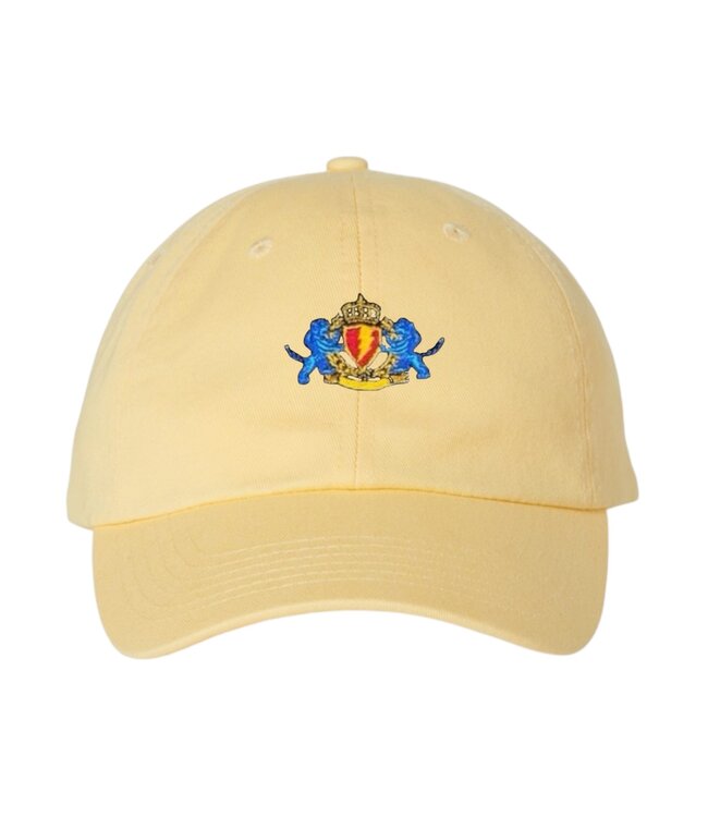 Jugrnaut Jugrnaut Panther Crest Dad Cap Pastel yellow