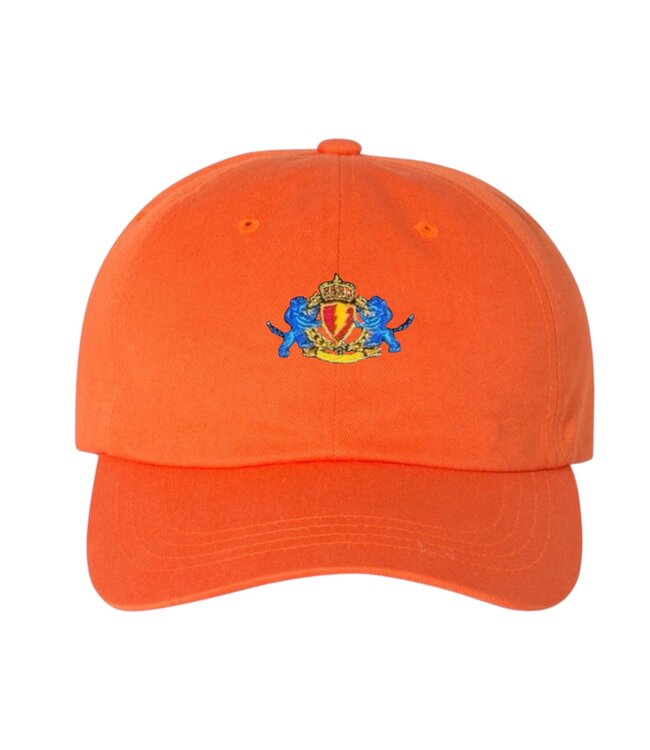 Jugrnaut Jugrnaut Panther Crest Dad Cap Orange