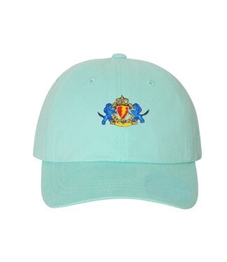 Jugrnaut Jugnraut Panther Crest Dad Cap Pastel Teal