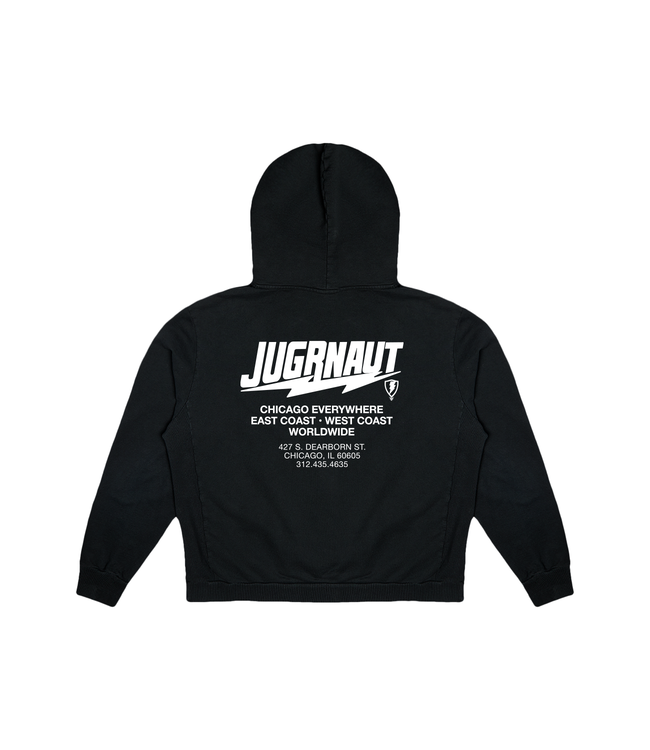 Jugrnaut Jugrnaut Triumph Zip Up Hoody CNS Black