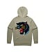 Jugrnaut Jugrnaut Panther Head Applique/Embroidery Hoody Light Olive