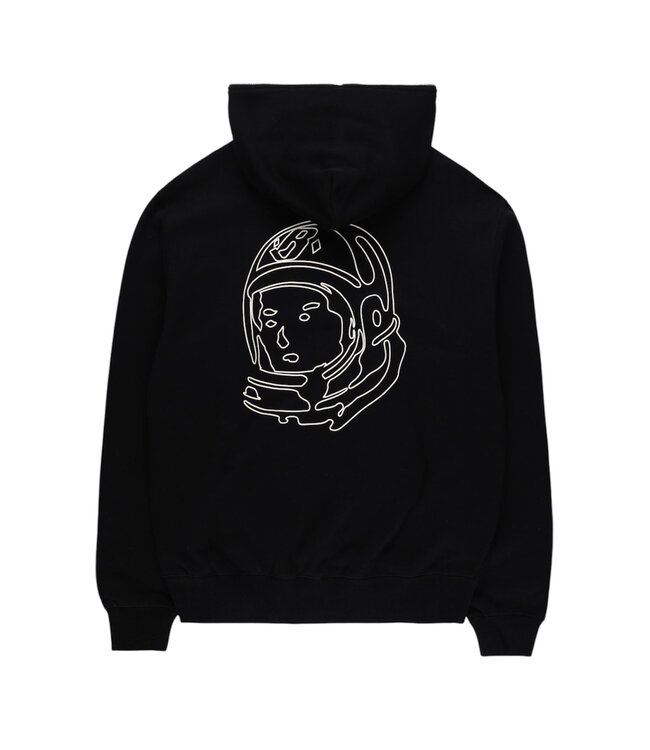 BBC BBC Small Curve Zip Hoodie Black