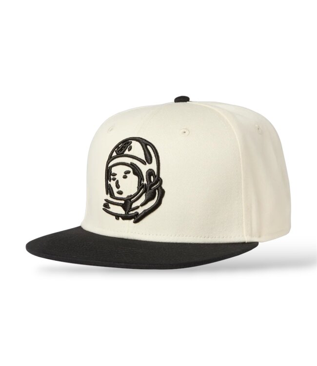 BBC BBC BB Two Tone Snap Back Hat Winter White