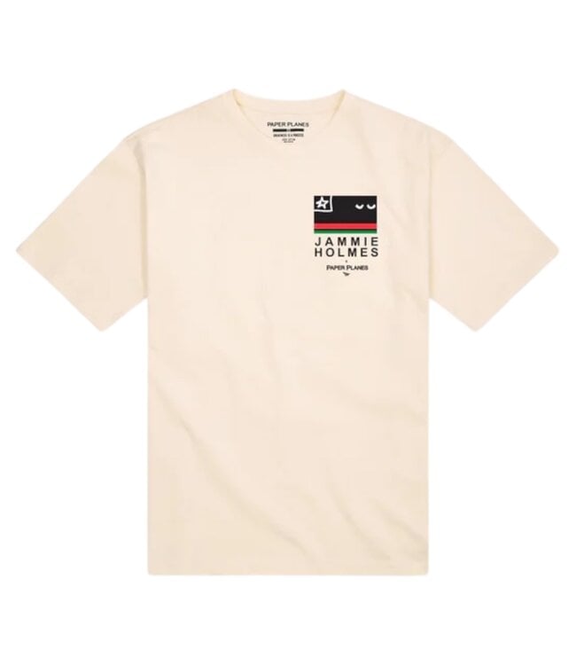 Paper Planes Paper Planes Jammie Holmes x Planes Balance Tee Eggshell